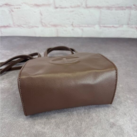 Telfar Vegan Small Chocolate Brown Shoulder Bag - Picture 6 of 11